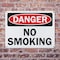 Signmission No Smoking Danger Sign, Plastic, 10in W x 7in L, 2PK OS-2PACK-DS-P-710-L-19452 - alternate 7